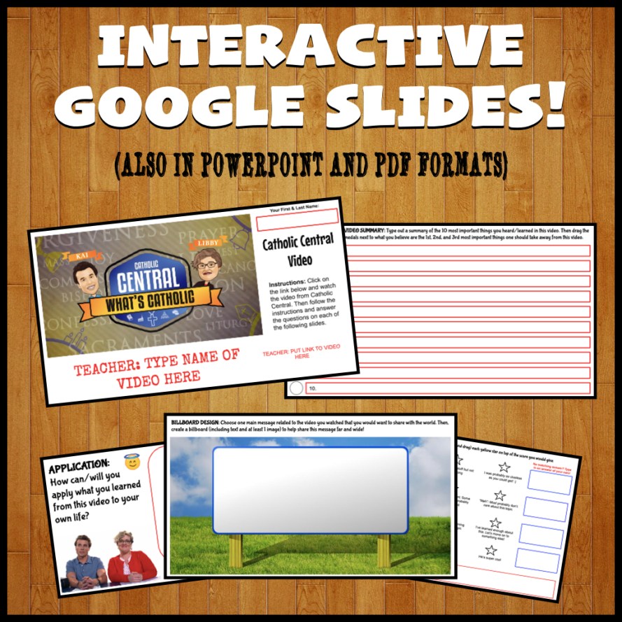 Distance Learning – CATHOLIC RELIGION TEACHER